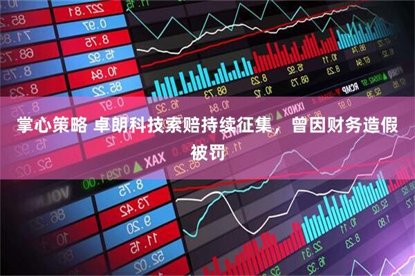 掌心策略 卓朗科技索赔持续征集，曾因财务造假被罚